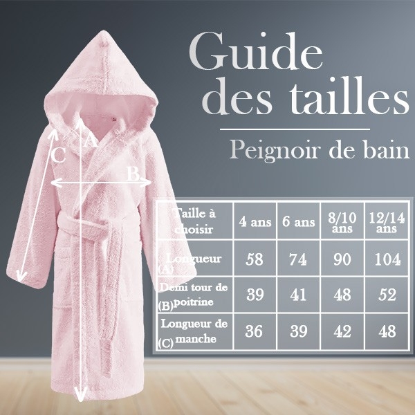 Peignoir de on sale bain 10 ans