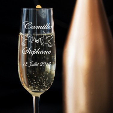 Flûte à Champagne Personnalisable 'Cup Champagne