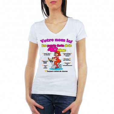 T-shirt running femme personnalisable ANA