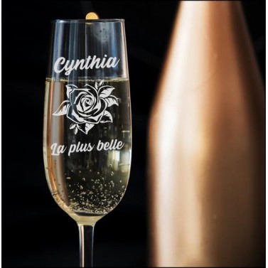 Verre A Champagne Personnalise Retraite