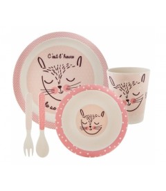 2 Assiettes Et 2 Couverts Kdo Magic Couverts Enfant Bois Personnalises Coffret Repas Bebe En Bambou Prenom Grave Couverts Pour Enfants Cuisine Et Maison Centroarco Com